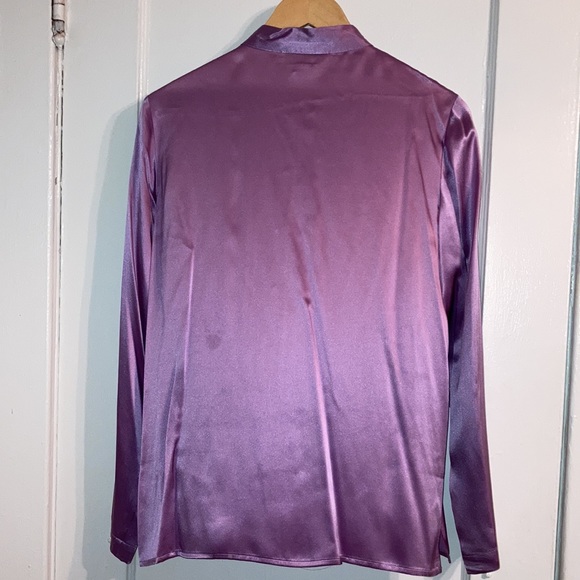 Vintage light silk Bloomingdale’s blouse - Picture 7 of 11